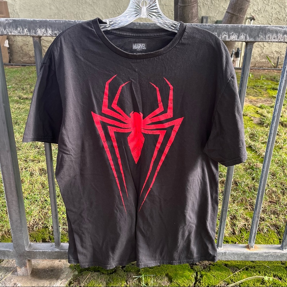 Marvel Spider-Man Logo T-Shirt Mens XL